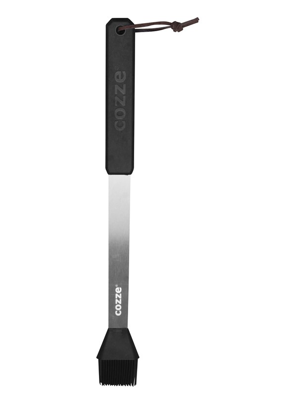 cozze ® grill brush 4x42 cm with PP handle - stainless steel