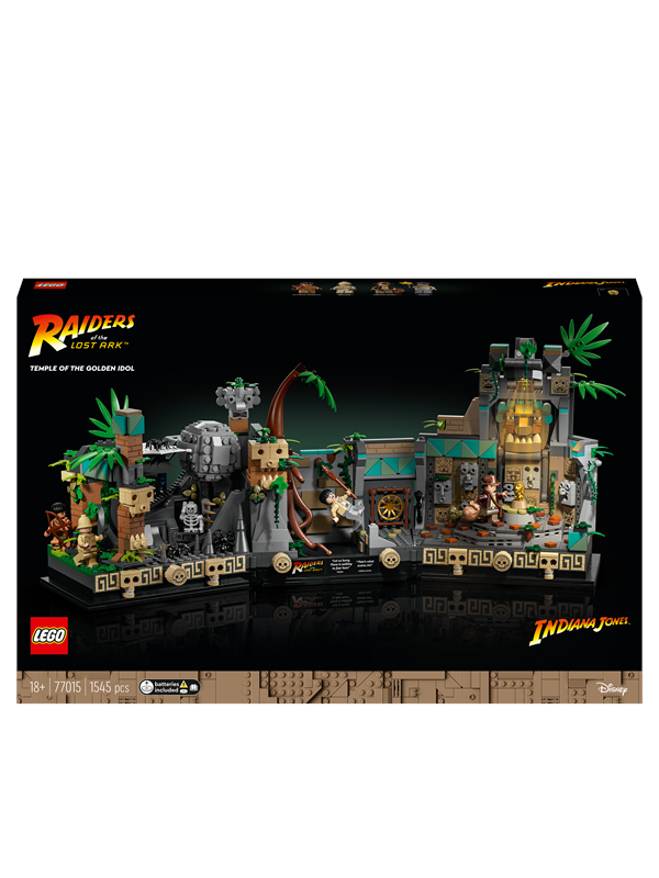 LEGO Indiana Jones 77015 Kultaisen jumalolennon temppeli