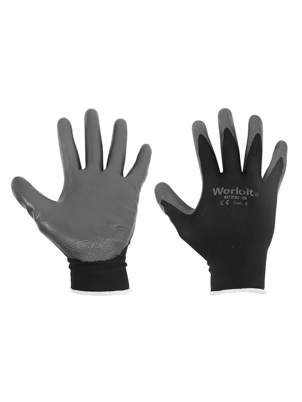 Work>it Flex Work Gloves Size 9"" 5-pack