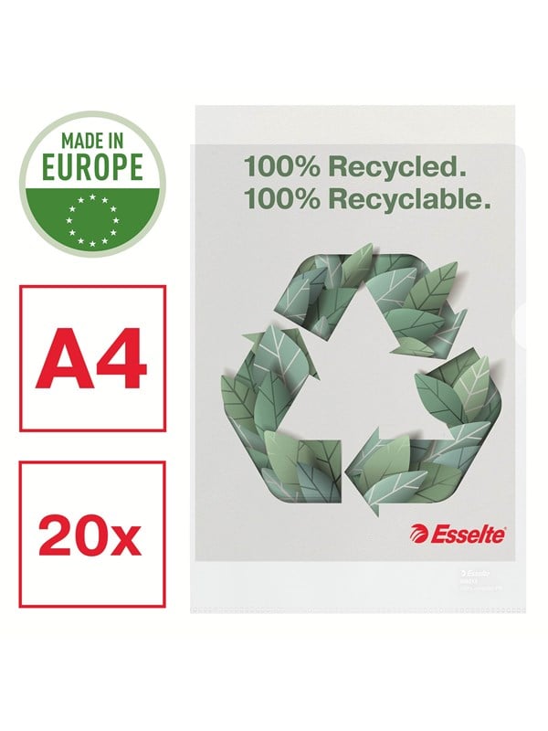 Esselte Recycle muovitasku A4