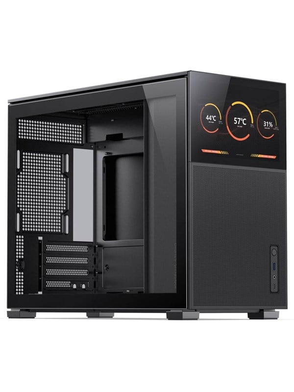 Jonsbo D31 mesh Screen - black - Kotelot - Minitower - Musta