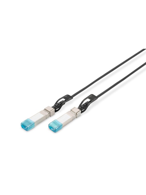 DIGITUS 10G SFP+ DAC Cable - 0.5m - Musta - 0.5m