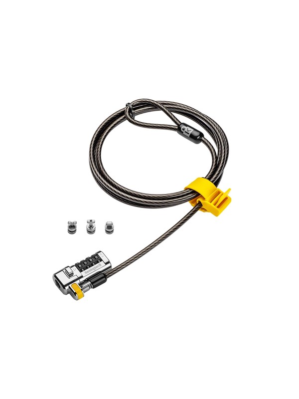 Kensington ClickSafe Universal Combination Laptop Lock - Master Coded