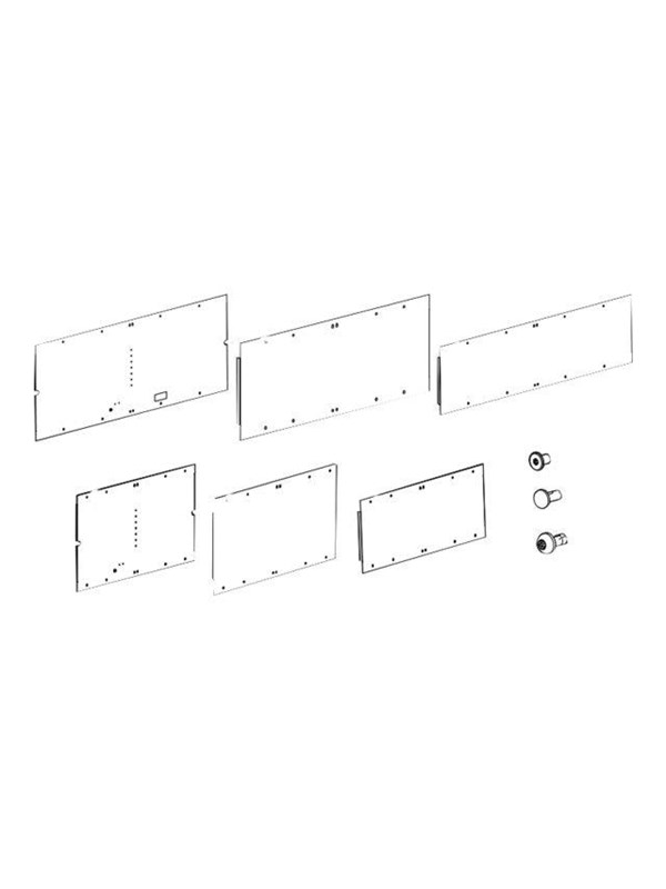 APC HyperPod Frame 4ft Aisle End Panel