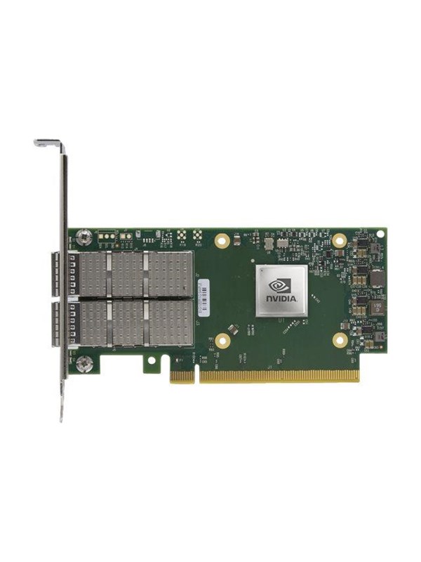 NVIDIA ConnectX-6 Dx EN - Crypto disabled with Secure Boot - network adapter - PCIe 4.0 x16 - 100 Gigabit QSFP56 x 2