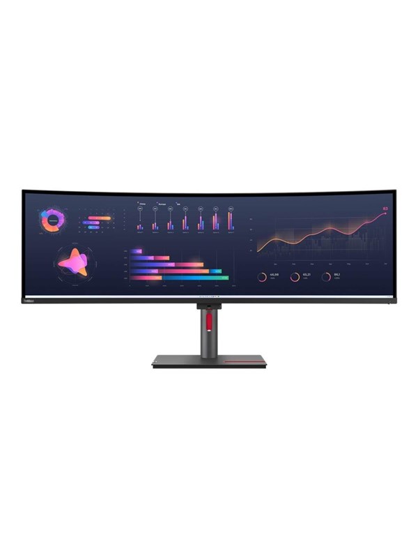 49" Lenovo ThinkVision P49w-30 - 5120x1440 - 60Hz - IPS - 100W USB-C - KVM switch