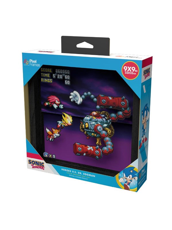 Pixel Frames - Sonic Mania - Heroes vs. Dr. Eggman - Kuva