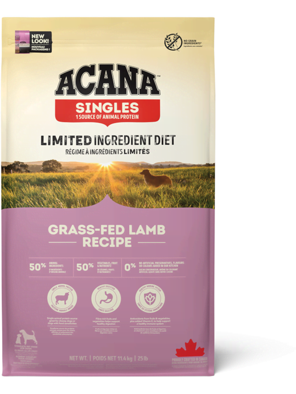 Acana Grass-fed Lamb Dry Dog Food 11.4 kg