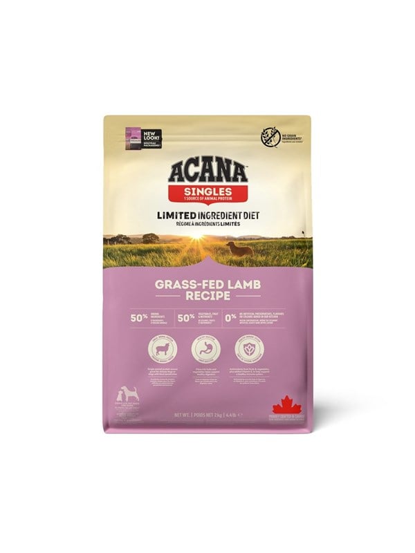 Acana Grass-fed Lamb Dry Dog Food 2 kg