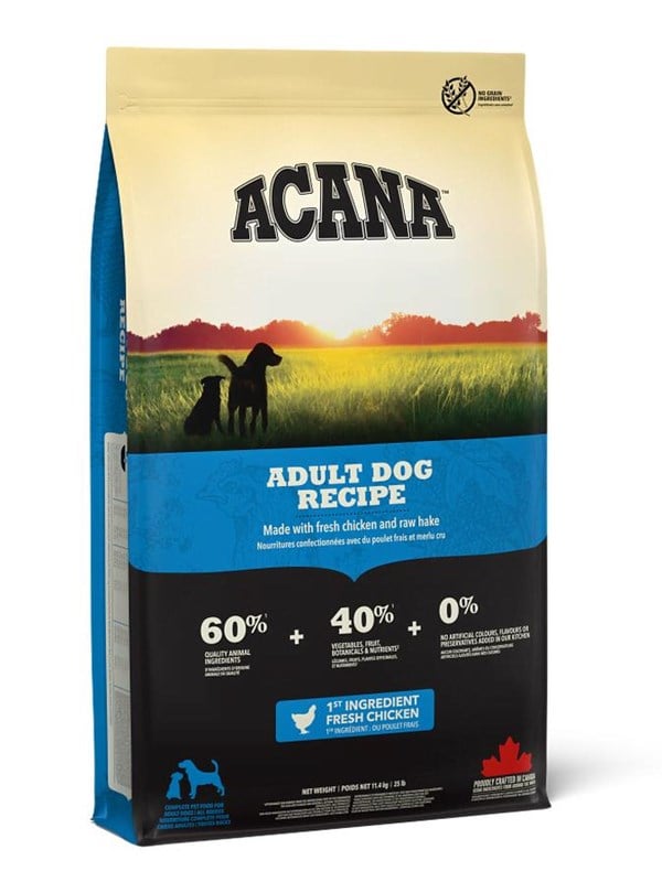Acana Adult Dog Recipe Dry Dog Food 11.4 kg