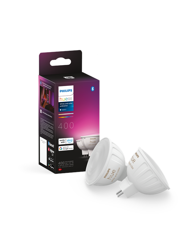 Philips HueWCA 6.3 W 12 V MR16 2-Pack