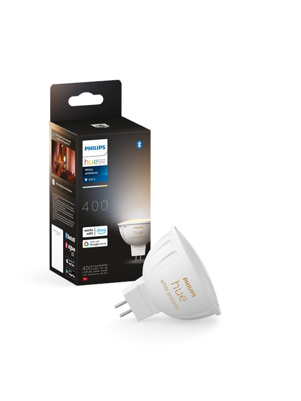 Philips Hue White Ambiance 5.1 W 12 V MR16 1-Pack