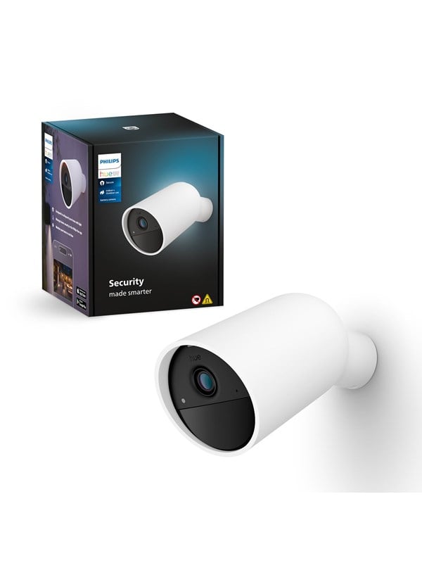 Philips Hue Secure kamera, akkukäyttöinen (valkoinen)