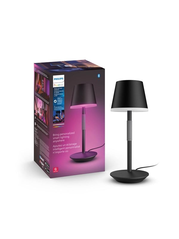 Philips Hue Go Portable Table Lamp Black