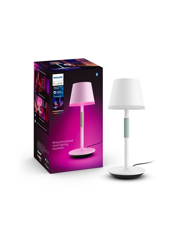 Philips Hue Go Portable Table Lamp White