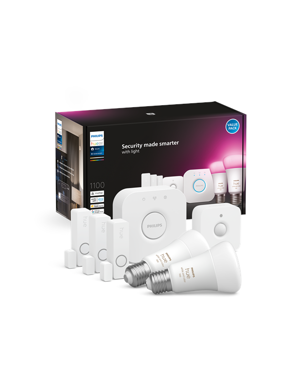 Philips Hue Secure Sensor WCA E27 set White