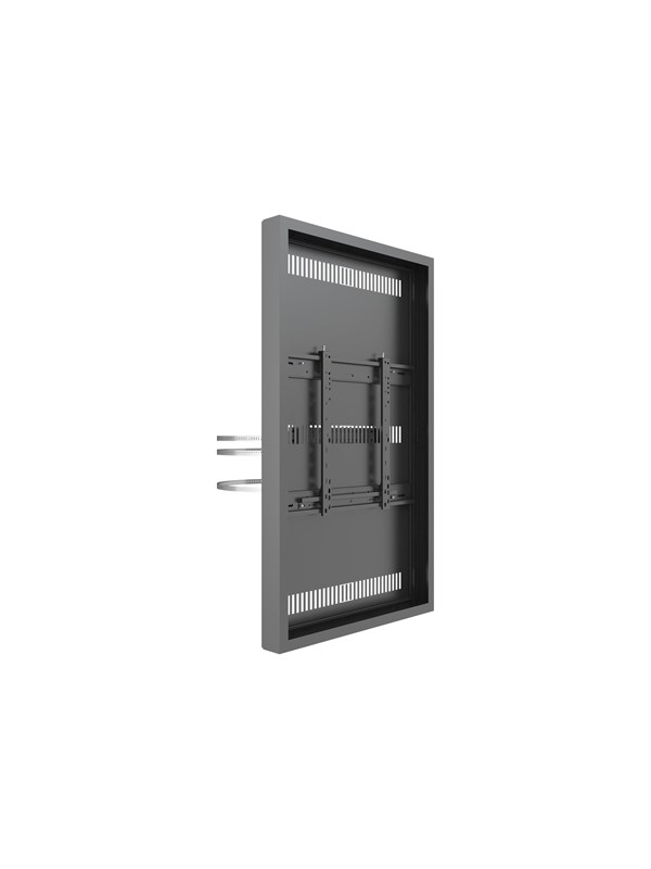 Multibrackets M Pro Series enclosure - for digital signage panel - medium - black - Max 30 kg - recommended for 55""