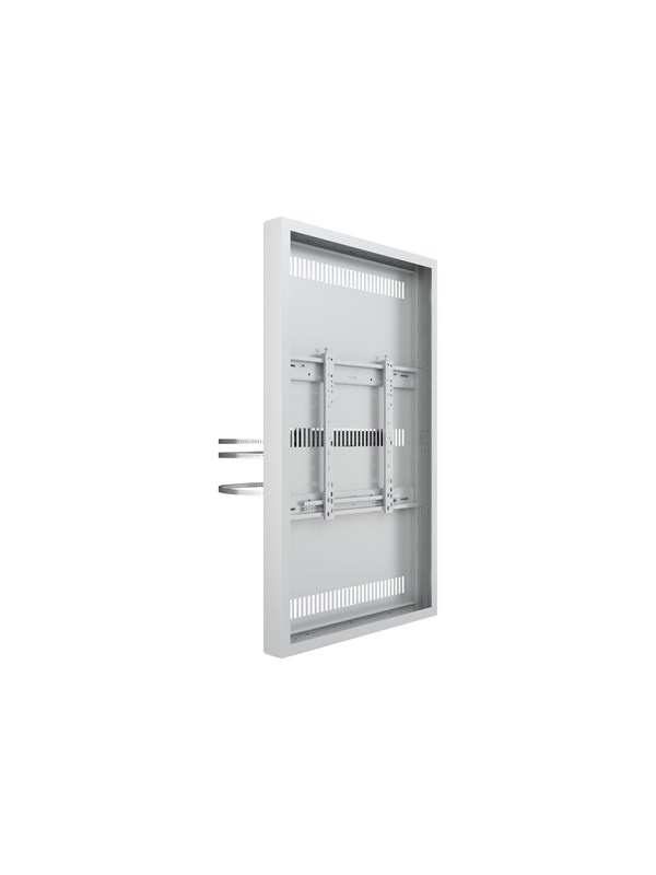 Multibrackets M Pro Series enclosure - for digital signage panel - medium - white - Max 30 kg - recommended for 55""