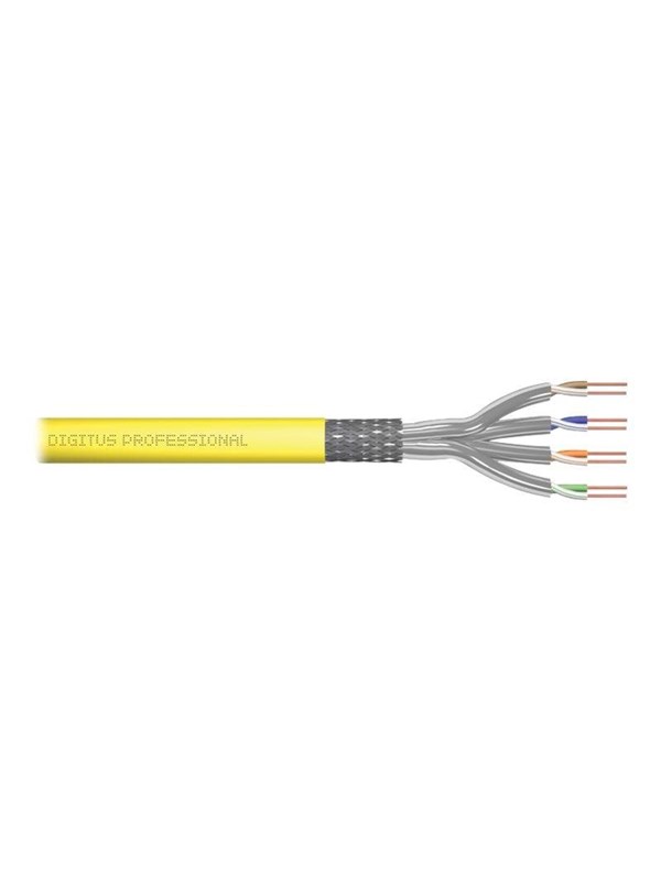 DIGITUS Professional bulk cable - 1000 m - yellow - Keltainen - 1000m