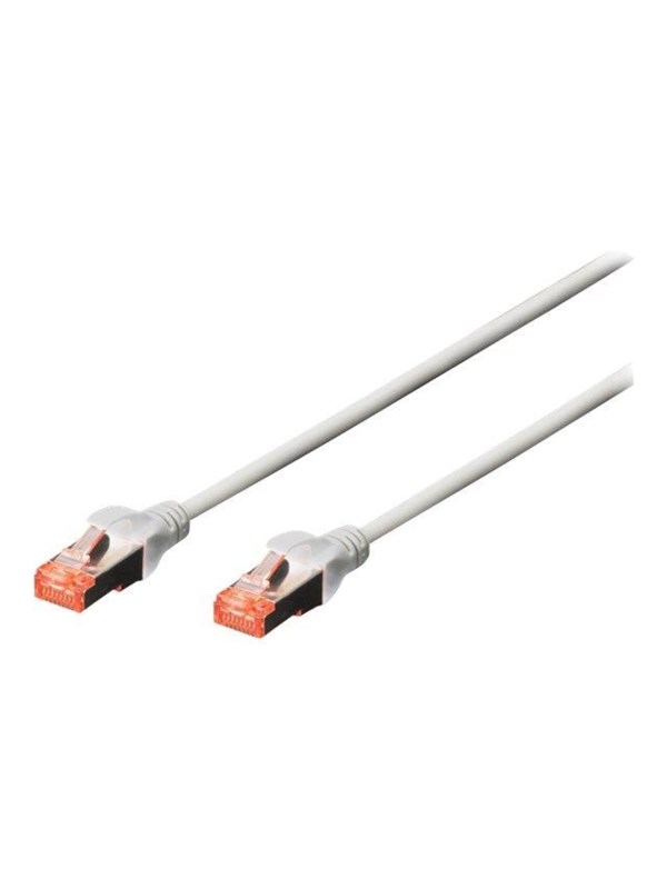 DIGITUS Professional patch cable - 20 m - grey - Harmaa - 20m