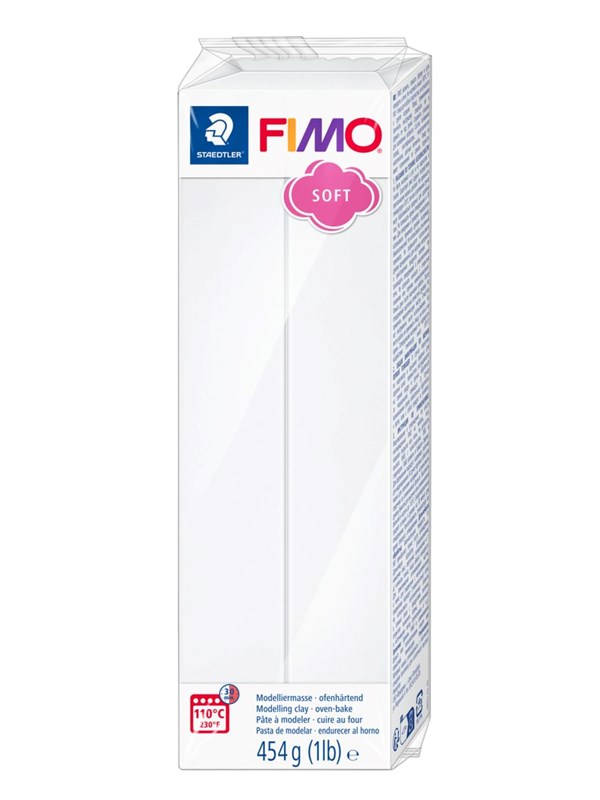 Staedtler Mod. clay FIMO soft 454 g white