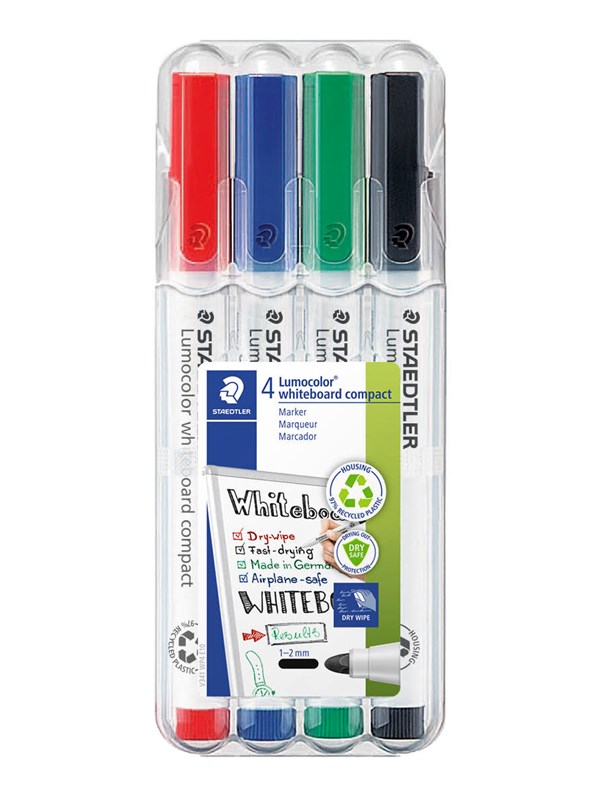 Staedtler Whiteboard marker Lumo.com 4pcs box