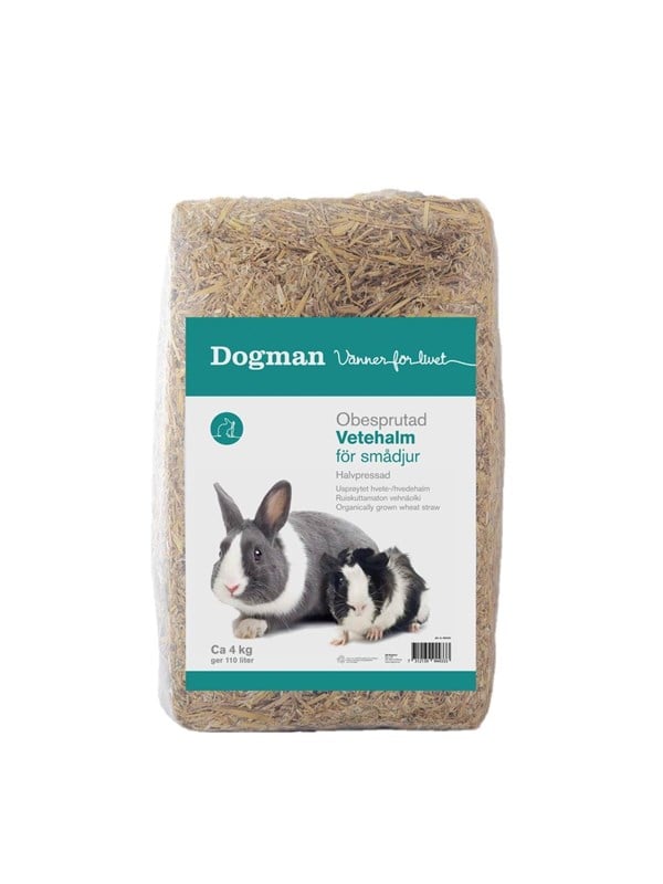 Dogman Wheat Straw 4kg 110L