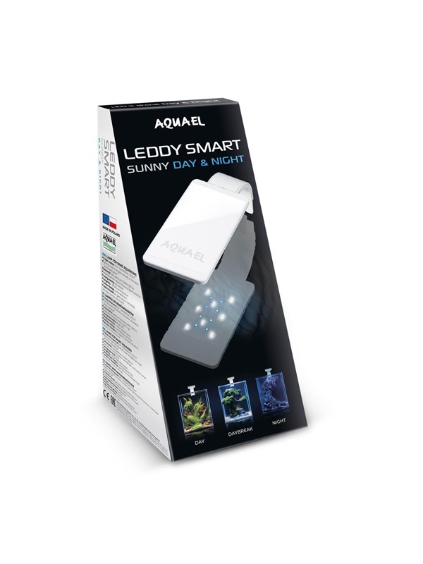 AQUAEL Valaisin LeddySmart D&N valkoi