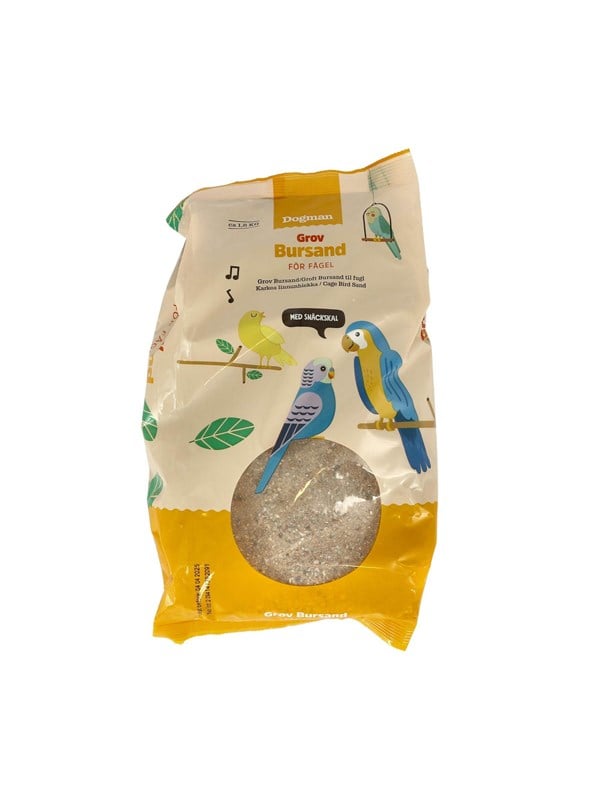 Dogman Linnunhäkin Hiekka Simpukankuorilla 1.8kg