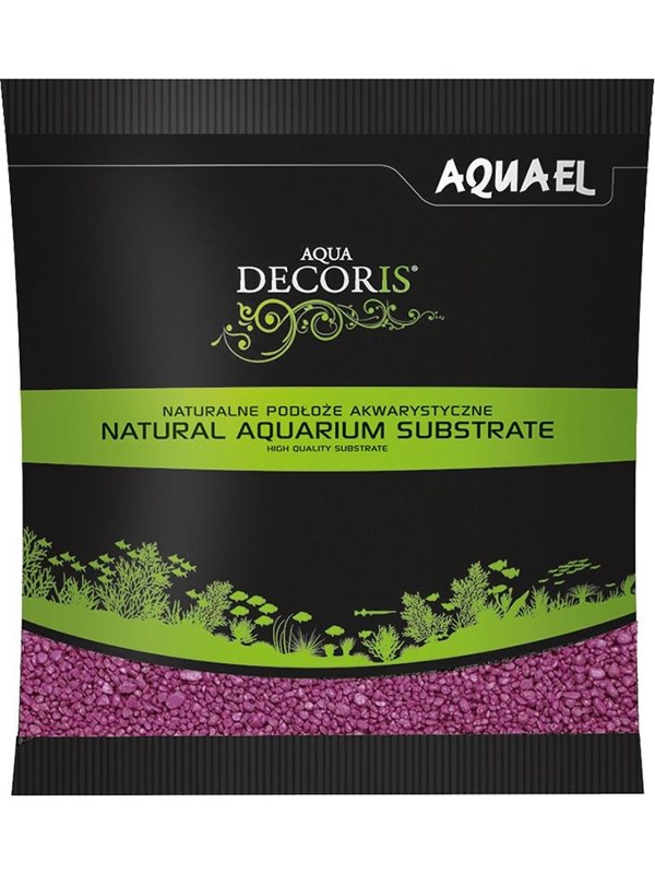 AQUAEL Aqua Decoris Pohjamateriaali Akvaarioon Fuchsia 1kg