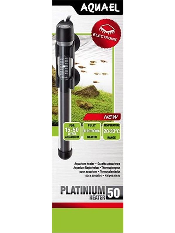 AQUAEL Platinium Aquarium Heater 50W
