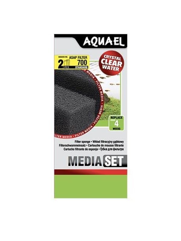 AQUAEL Suodatinsieni ASAP 700 2-pak