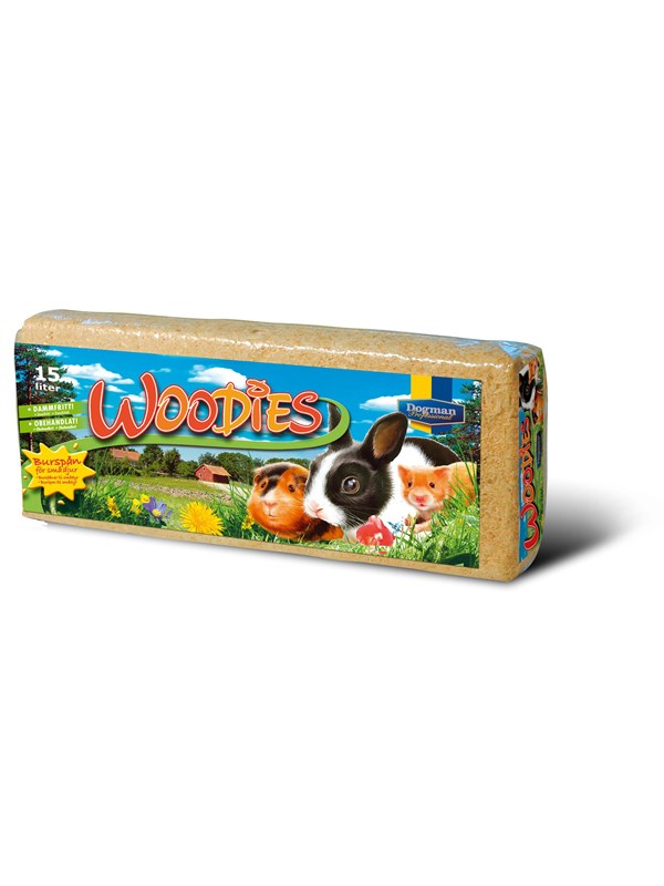 Dogman Woodies Pieneläinten Kuivike 15L