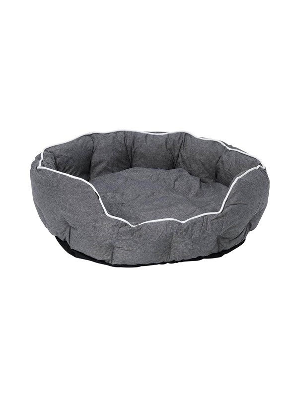 Dogman Bed Buddy Oval Grey XL 90x70x26cm