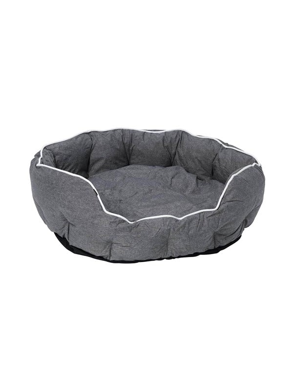 Dogman Bed Buddy Oval Grey L 70x55x23cm
