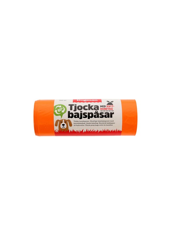Dogman Kakkapussi kahv.50-pack Oranss