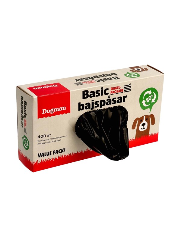 Dogman Kakkapussit Basic (400 kpl pakkaus)