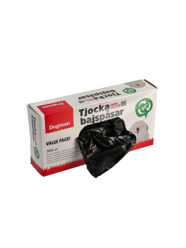 Dogman Paksut kakkapussit VP 300kpl