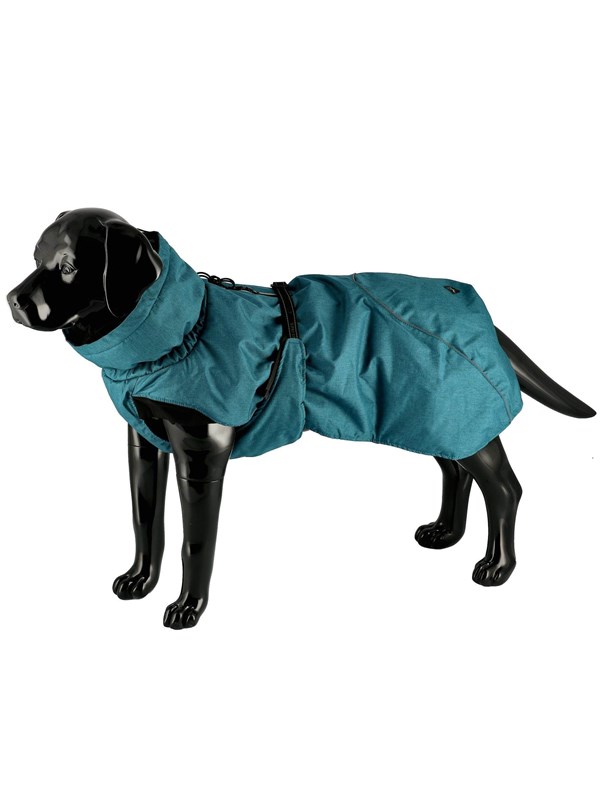 Dogman Dog Winter Coat Turquoise 55cm