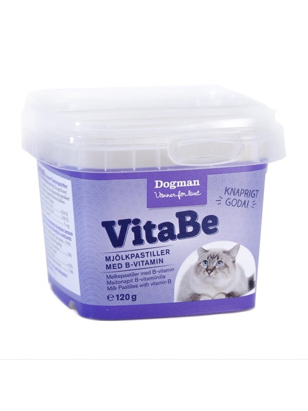 Dogman Maitotabletit, joissa on oluthiivaa ja B-vitamiineja kissoille 120g