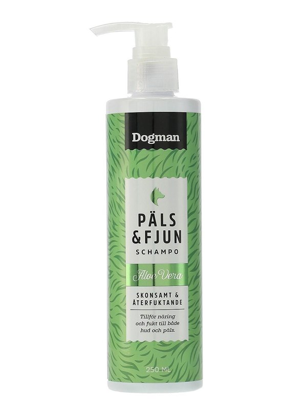 Dogman Turkki & Höyhen Shampoo Aloe Vera 250ml
