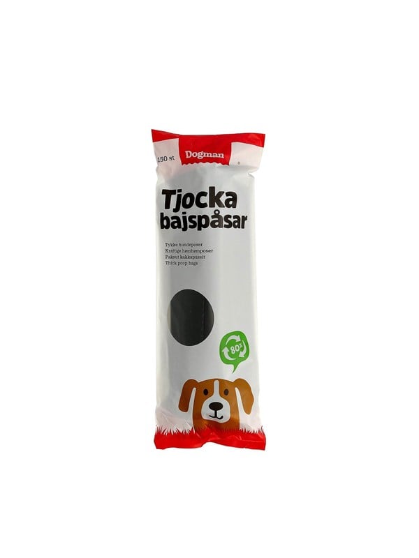 Dogman Paksut Kakkapussit (150 kpl)