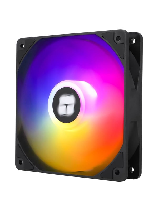 Thermalright TL-C12C-S ARGB - Black - Kotelotuuletin - 120mm - Musta RGB LED valolla - 26 dBA