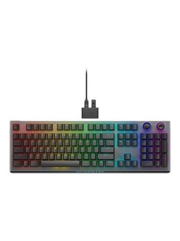 Dell Alienware Tri-Mode AW920K - Pelinäppäimistö - Englanti (US) - Musta