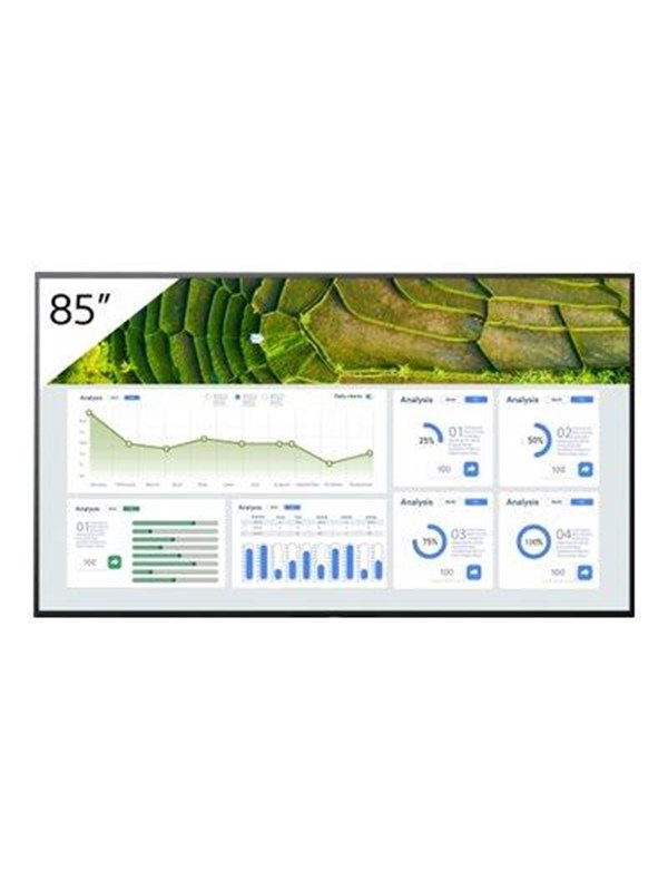 Sony Bravia Professional Displays FW-85BZ30L BZ30L Series - 85" LED-backlit LCD display - 4K - for digital signage