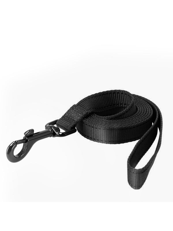 Dogman Iris Nailon Koiratalutin Musta XS 10mmx180cm