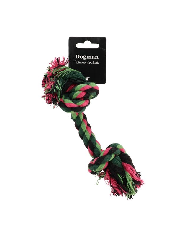 Dogman Koiranlelu Vixen köysi, jossa 2 solmua M 30cm