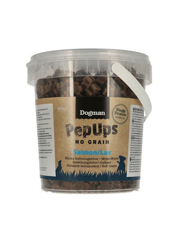 Dogman PepUps No Grain Lohi Koiranherkut 500g