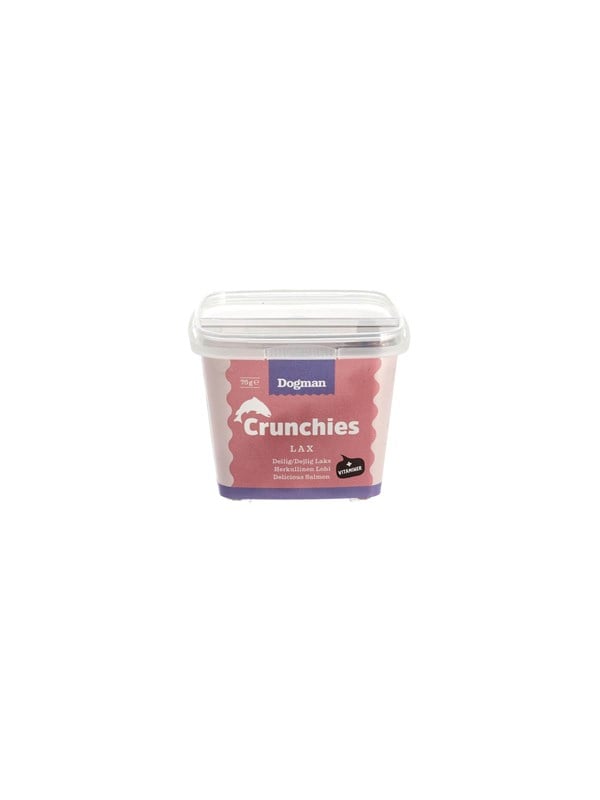 Dogman Crunchies lohi 75g