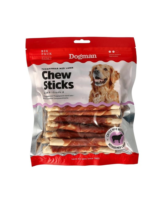 Dogman Purutikut Lampaalla 25-pakkaus (313g)